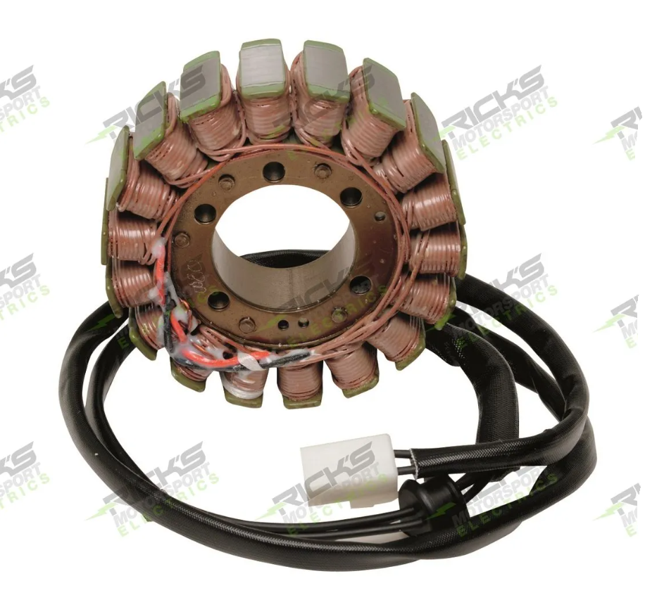 Rick's Motorsports Electrics Universal OEM Style Stator for Ducati Monster 1000 '92-18, Monster S4 '99-03, Monster S4R '03-06 (All Models) Rick's Motorsports Electrics Universal OEM Style Stator for Ducati Monster 1000 '92-18, Monster S4 '99-03, Monster S4R '03-06 (All Models)